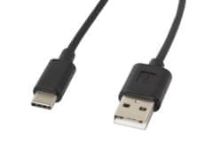 shumee Kabel Lanberg CA-USBO-10CC-0018-BK (USB 2.0 typ AM - USB typ CM; 1,8 m; černý)