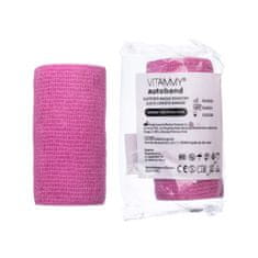Vitammy Autoband Samolepící bandáž, růžová, 10cmx450cm