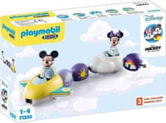 Playmobil Playmobil 71320 1.2.3 & Disney: Let Mickeyho a Minnie v oblacích