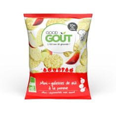 GOOD GOUT BIO Mini rýžové koláčky s jablky 40 g