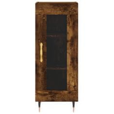 Vidaxl Skříň highboard kouřový dub 34,5 x 34 x 180 cm kompozitní dřevo