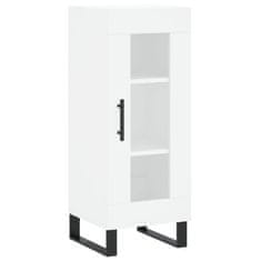 Vidaxl Skříň highboard bílá 34,5 x 34 x 180 cm kompozitní dřevo