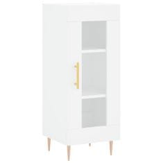 Vidaxl Skříň highboard bílá 34,5 x 34 x 180 cm kompozitní dřevo