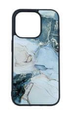 TopQ Kryt Marble iPhone 15 Pro pevný Smoky Color 105207