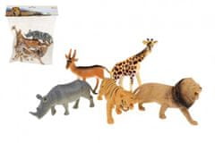 Teddies Zvířata safari plast 11-15cm