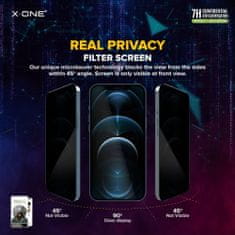 MobilMajak Tvrzené / ochranné sklo Apple iPhone 14 Pro - X-ONE Extreme Shock Eliminator 4th gen. Privacy
