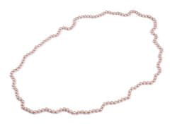 Kraftika 1ks bordó sv. perlový náhrdelník dlouhý, retro