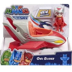 PJ Masks PJ Masks Pyžamasky vozidlo s figurkou - Sovička Owlette Amaya (červený)))