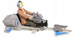 INTEREST Hasbro Star Wars Figurka 30 cm Poe Dameron + vozidlo Speeder Bike))