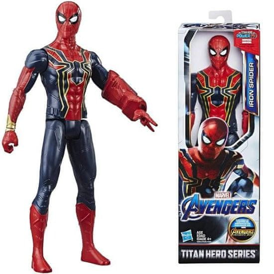 Spiderman Spiderman Iron Spider Titan Hero Figurka 30 cm Hasbro E3844))