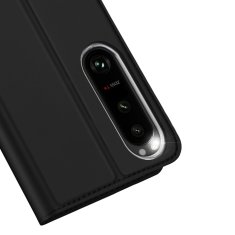 Dux Ducis Skin Pro knížkové pouzdro na Sony Xperia 1 V, černé