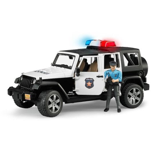 Bruder Jeep Wrangler Rubicon Policie