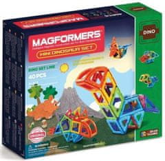 Magformers Mini Dinosaur Set 40 dílků