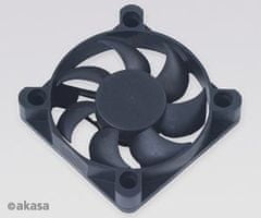 Akasa ventilátor - 50x10 mm - černý