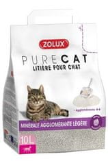 Zolux Podestýlka PURECAT premium light clumping 10l