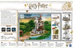 Trefl BRICK TRICK Harry Potter: Doupě XL 340 dílů