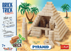 Trefl BRICK TRICK Travel: Pyramida M 260 dílů