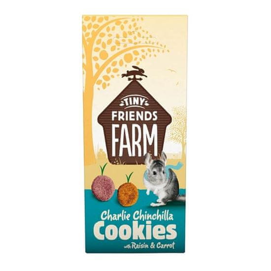 Supreme Tiny FARM Snack Chinchilla Cookies - činčila 120 g