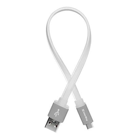 ColorWay Datový Kabel USB/ USB-C/ 0,25m/ Bílý