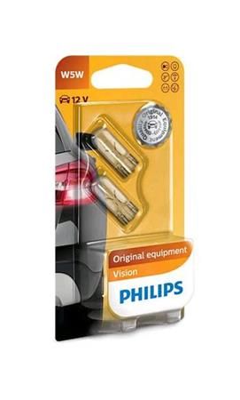 Philips Autožárovka W5W 12961B2, Vision 2ks v balení