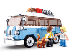 Sluban Model Bricks M38-B0707 Hippie autobus M38-B0707