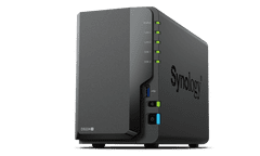 Synology DS224+ Celeron J4125, 2,0-2,7GHz, 2GB DDR4 RAM, 2x SATA, 2x USB3.2 Gen 1, 2x GbE