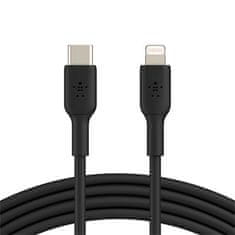 Belkin BOOST CHARGE Lightning/USB-C kabel, 1m, černý