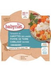 Babybio Menu mrkev a brambory s treskou 260 g