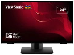 Viewsonic TD2465 / 24"/ Touch/ VA / 16:9/ 1920x1080/ 7ms/ 250cd/m2/ DP/ HDMI/ VGA/ USB/ Repro