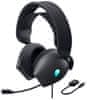 DELL náhlavní souprava AW520H/ Wired gaming Headset/ sluchátka + mikrofon/ černá