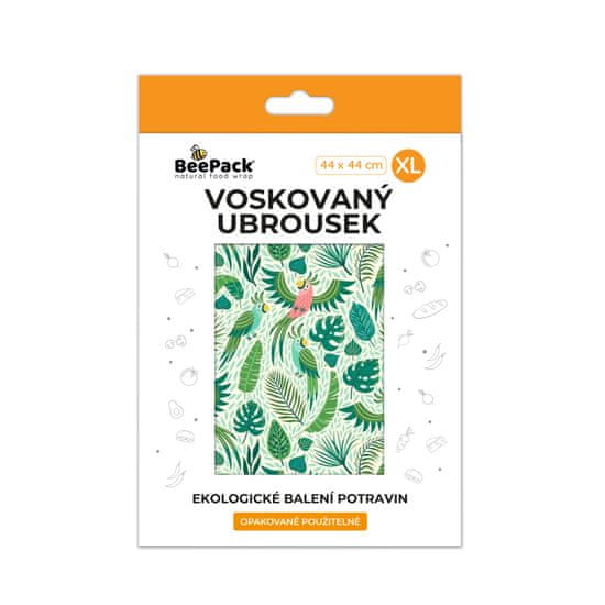 BeePack Voskovaný ubrousek PAPOUŠCI vel. XL