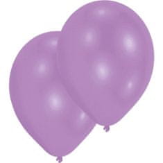 Amscan Latexové balónky fialové 10ks 27,5cm -