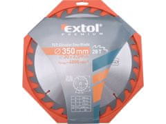 Extol Premium Kotouč pilový s SK plátky, O 350x3,3x30mm, 28T