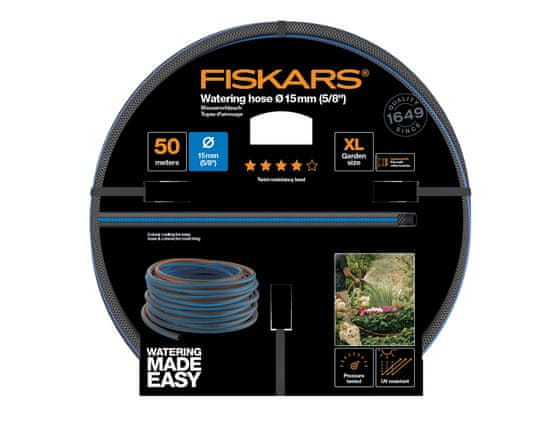 Fiskars Hadice Q4 50m 15mm 5/8 1027099