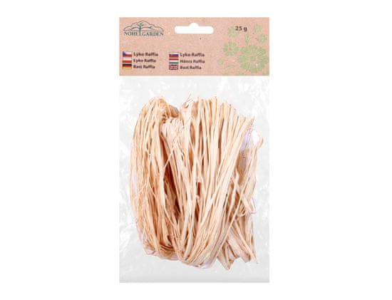 NOHEL GARDEN Lýko RAFFIA provaz přírodní 25g