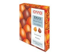 Ceramicus Barva na vajíčka OVO DUO oranžovo-hnědá 2x20ml