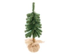 NOHEL GARDEN Stromek SMRK umělý vánoční na dřevěném kmeni 50cm