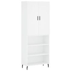 Vidaxl Skříň highboard bílá 69,5 x 34 x 180 cm kompozitní dřevo