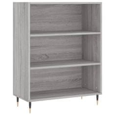 Vidaxl Skříň highboard šedá sonoma 69,5 x 34 x 180 cm kompozitní dřevo