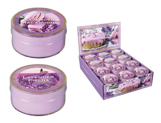 Bartek Svíčka čajová PICCOLO LAVENDER CAKE vonná 55mm 40g