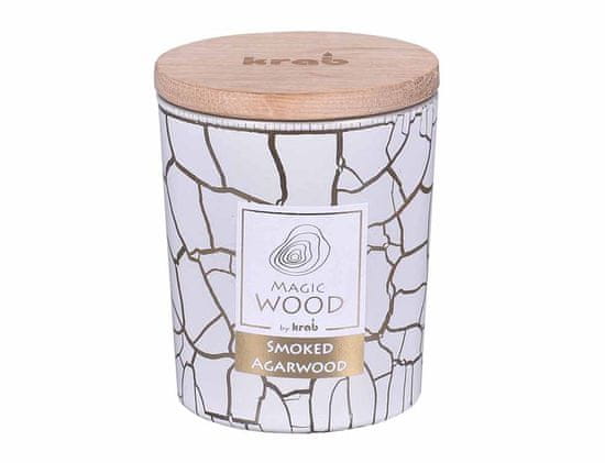 Ceramicus Svíčka ve skle MAGIC WOOD SMOKE AGARWOOD vonná 300g