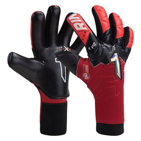 Rinat Brankářské rukavice XTREME GUARD ZHERO SEMI červená/černá Velikost rukavic: 10