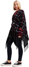 Desigual Dámské oboustranné pončo Picturaes Paris Oversize Fit 23WAIA102000