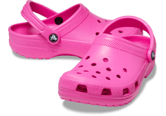 Crocs Classic Clogs Unisex, 37-38 EU, M5W7, Pantofle, Dřeváky, Juice, Růžová, 10001-6UB