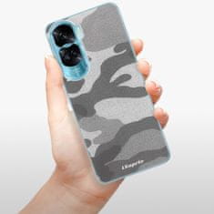 iSaprio Silikonové pouzdro - Gray Camuflage 02 pro Honor 90 Lite 5G