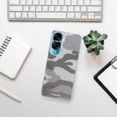 iSaprio Silikonové pouzdro - Gray Camuflage 02 pro Honor 90 Lite 5G