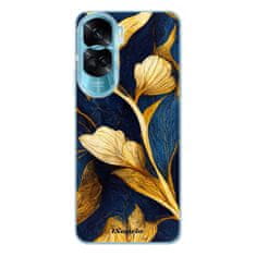 iSaprio Silikonové pouzdro - Gold Leaves pro Honor 90 Lite 5G