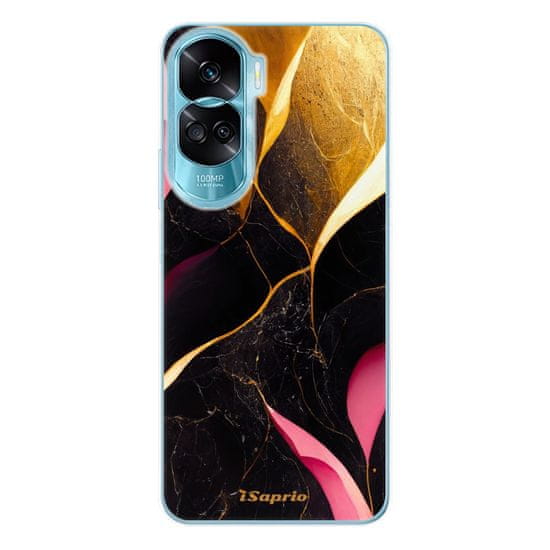 iSaprio Silikonové pouzdro - Gold Pink Marble pro Honor 90 Lite 5G