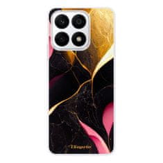 iSaprio Silikonové pouzdro - Gold Pink Marble pro Honor X8a