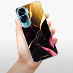 iSaprio Silikonové pouzdro - Gold Pink Marble pro Honor 90 Lite 5G